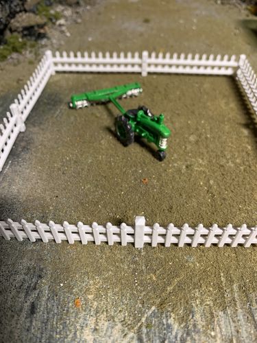 Customer photo review of JL Innovative Design 343 Tractor and 12 Bottom Disc Harrow, HO Scale