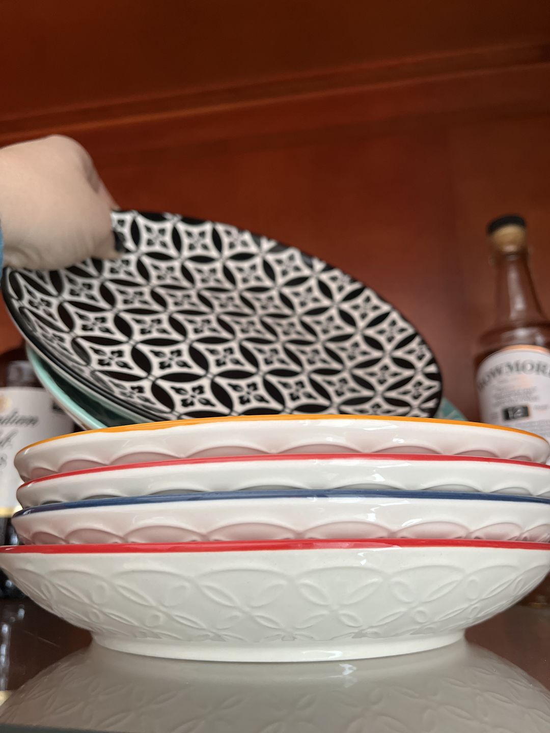 Customer photo review of Mosaian Salad Plates - Set of 6