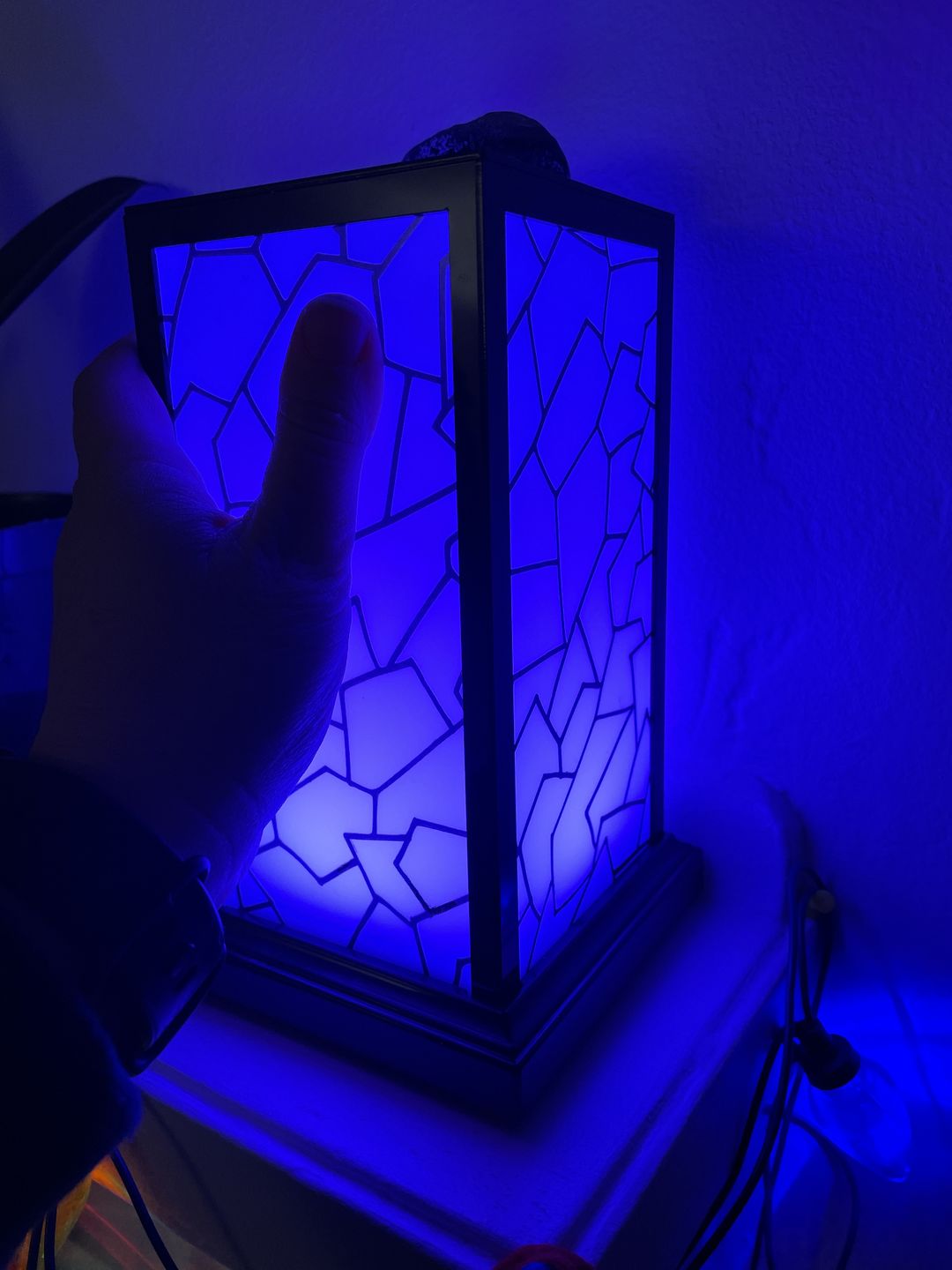 Customer photo review of Classic Friendship Lamps Imperfect