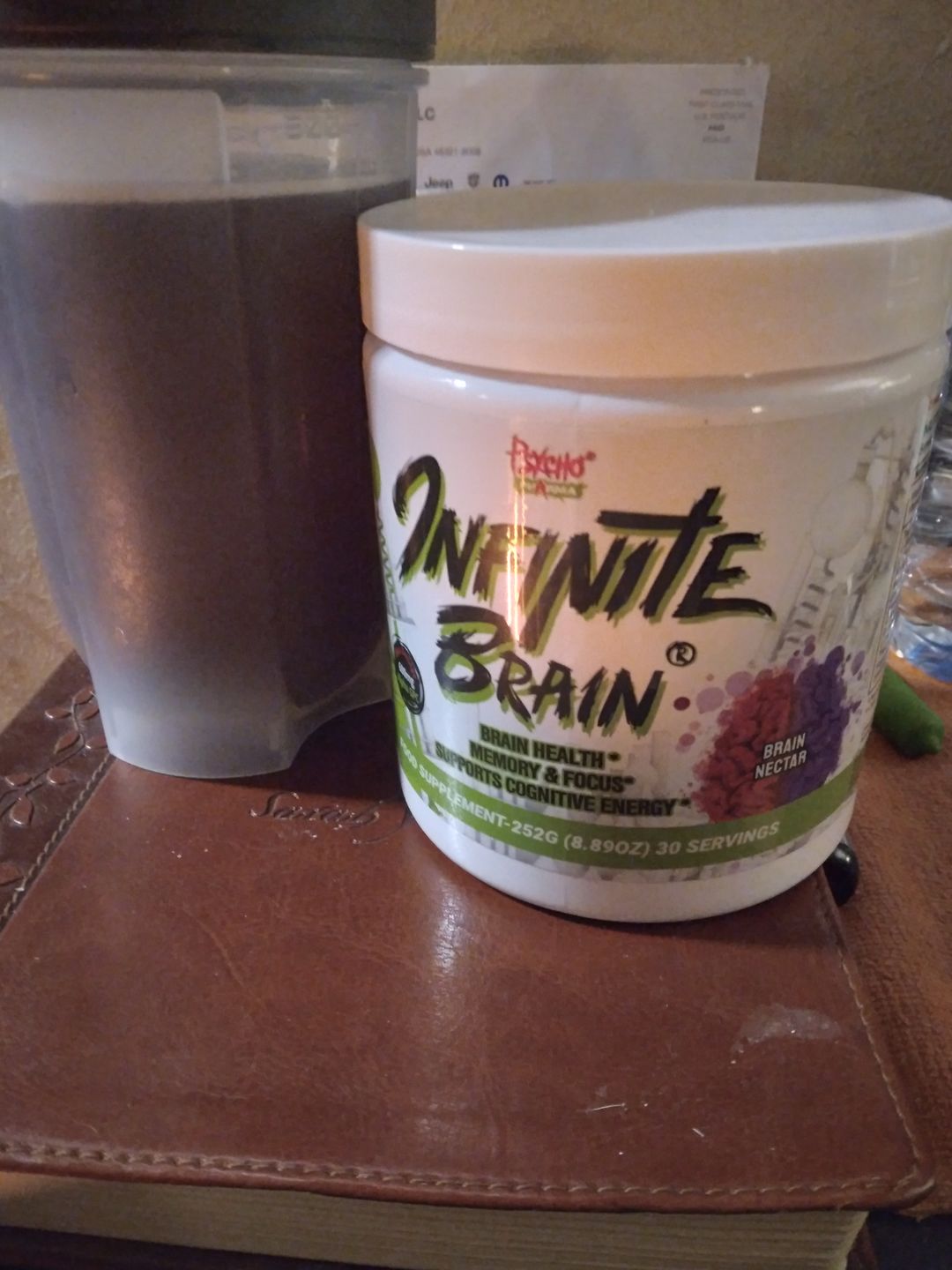 Customer photo review of Infinite Brain