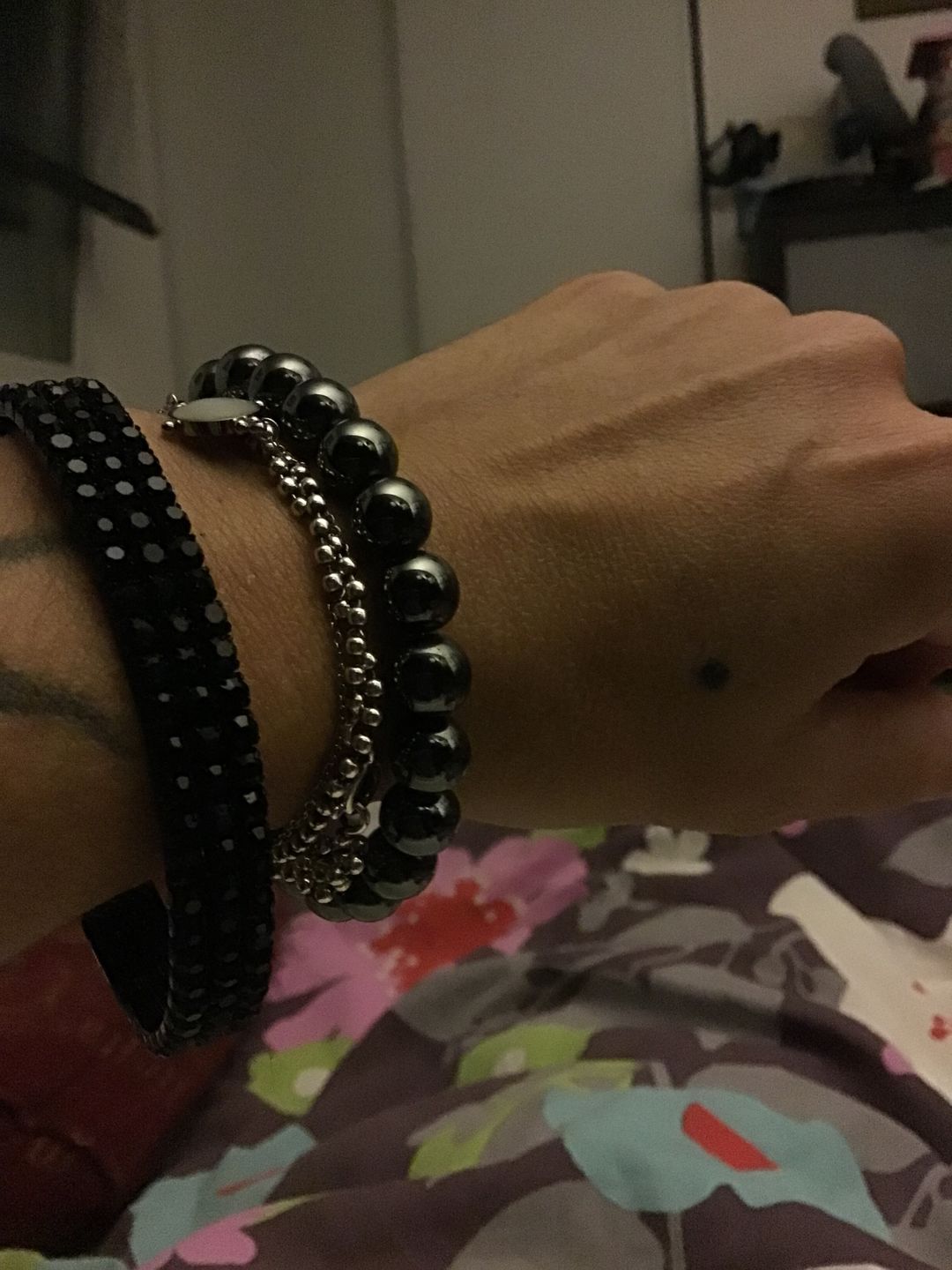 Customer photo review of Bracelet Hématite
