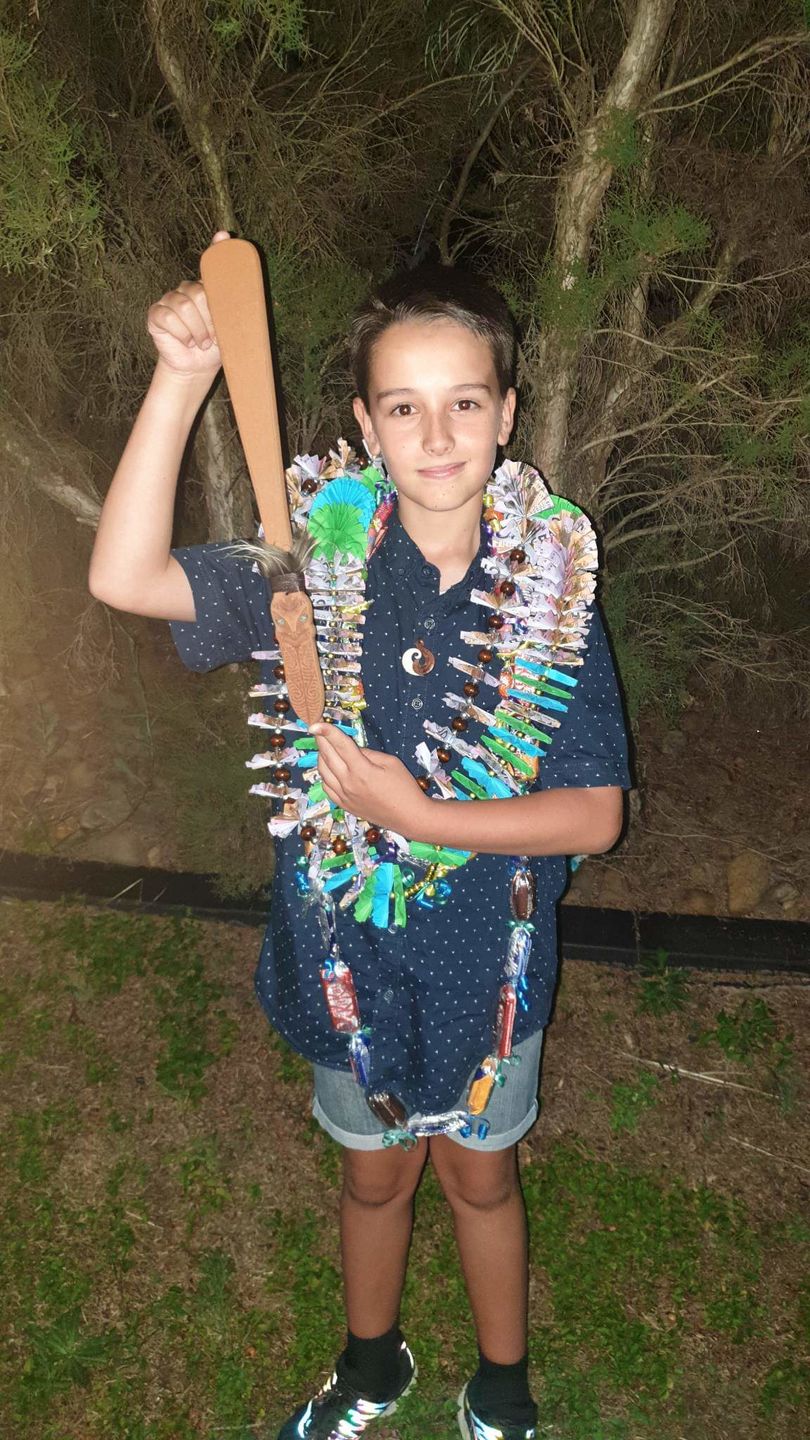 Customer photo review of Small Taiaha for Kids