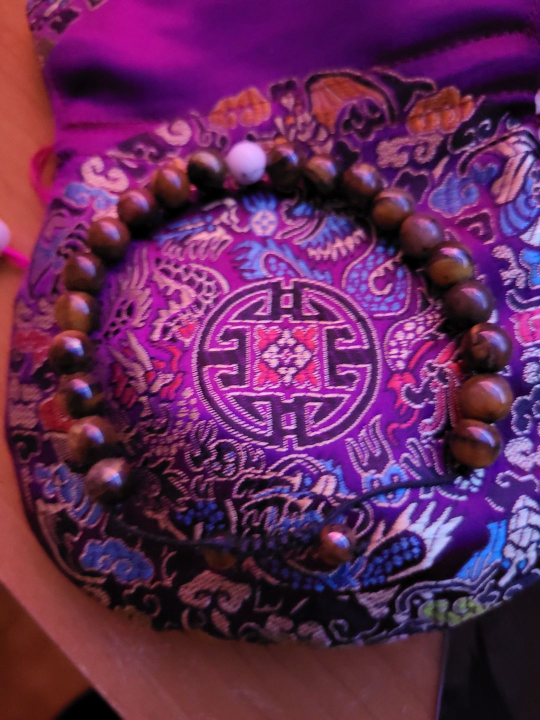 Customer photo review of Bracelet Œil de Tigre