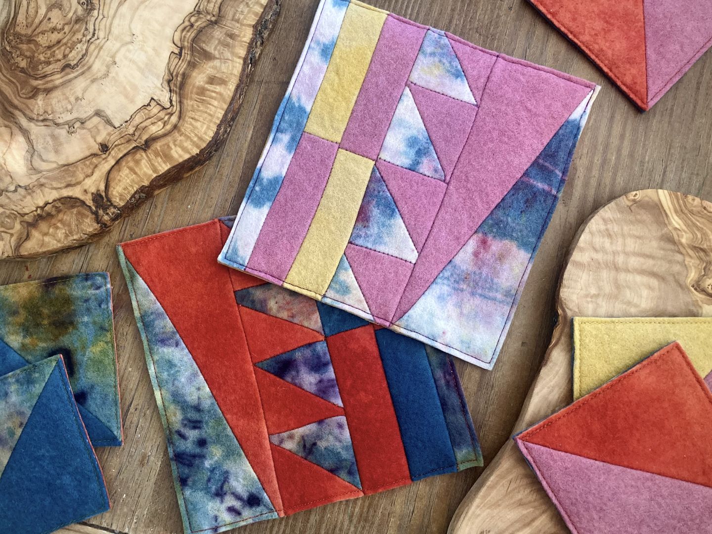 Customer photo review of 100% Wool Craft Felt By Yard