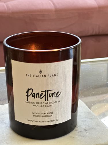 Customer photo review of Buon Natale | Two Candles in a Limited Edition Gift Bag