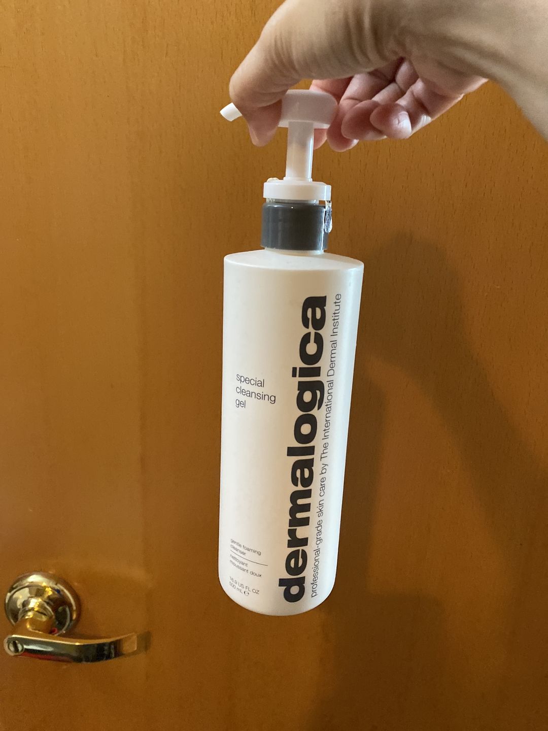 Customer photo review of dermalogica special cleansing gel (250mL / 500mL / 946mL)