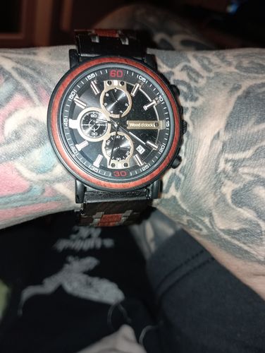 Customer photo review of Wood o'clock - Abenddämmerung