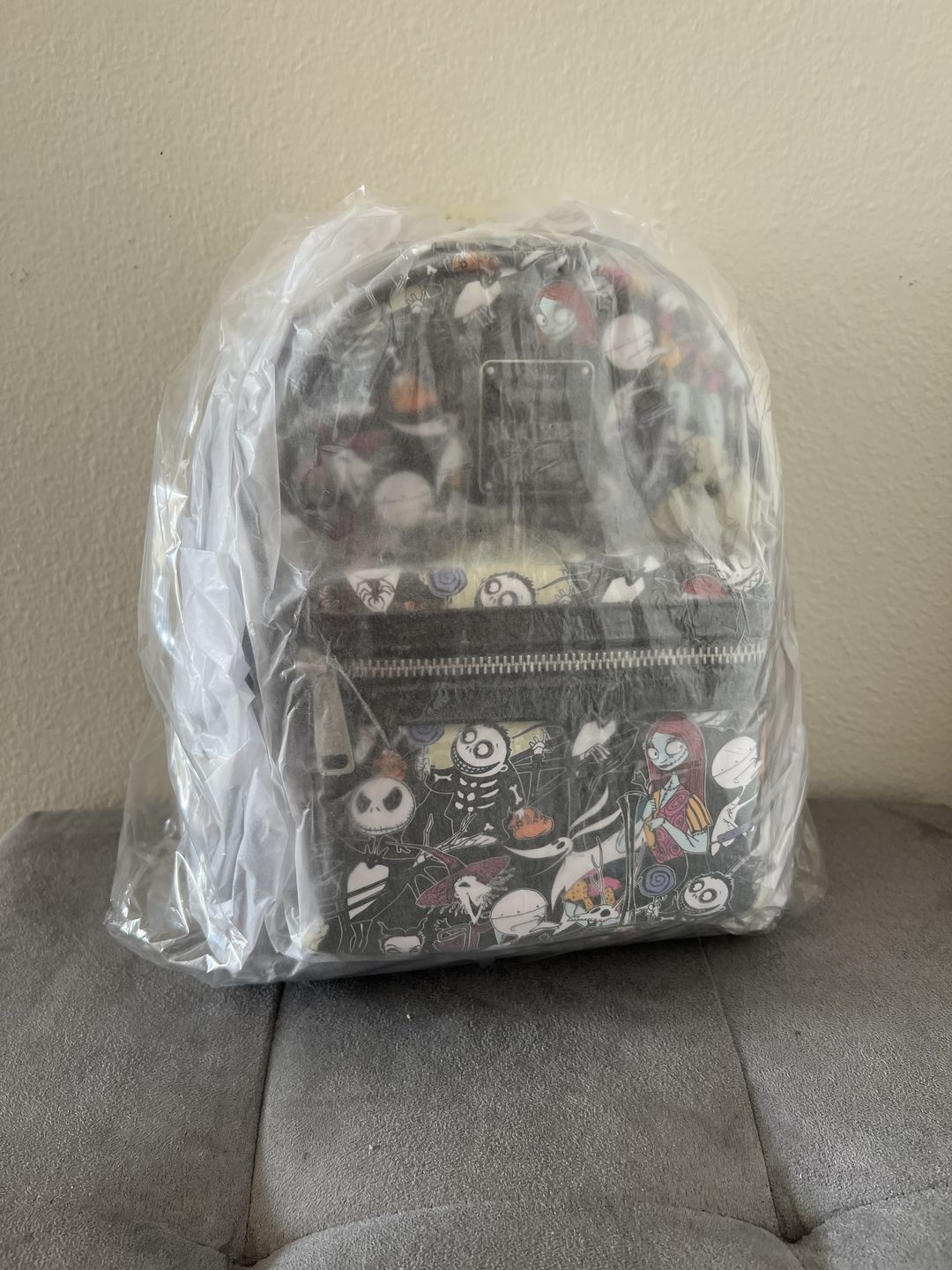 Customer photo review of 707 Street Exclusive - Disney The Nightmare Before Christmas Allover Print Mini Backpack - November Preorder