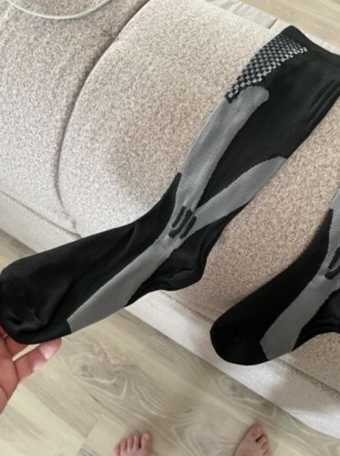 Customer photo review of MinasaMed Kompressionsstrumpf Paar-Bundle