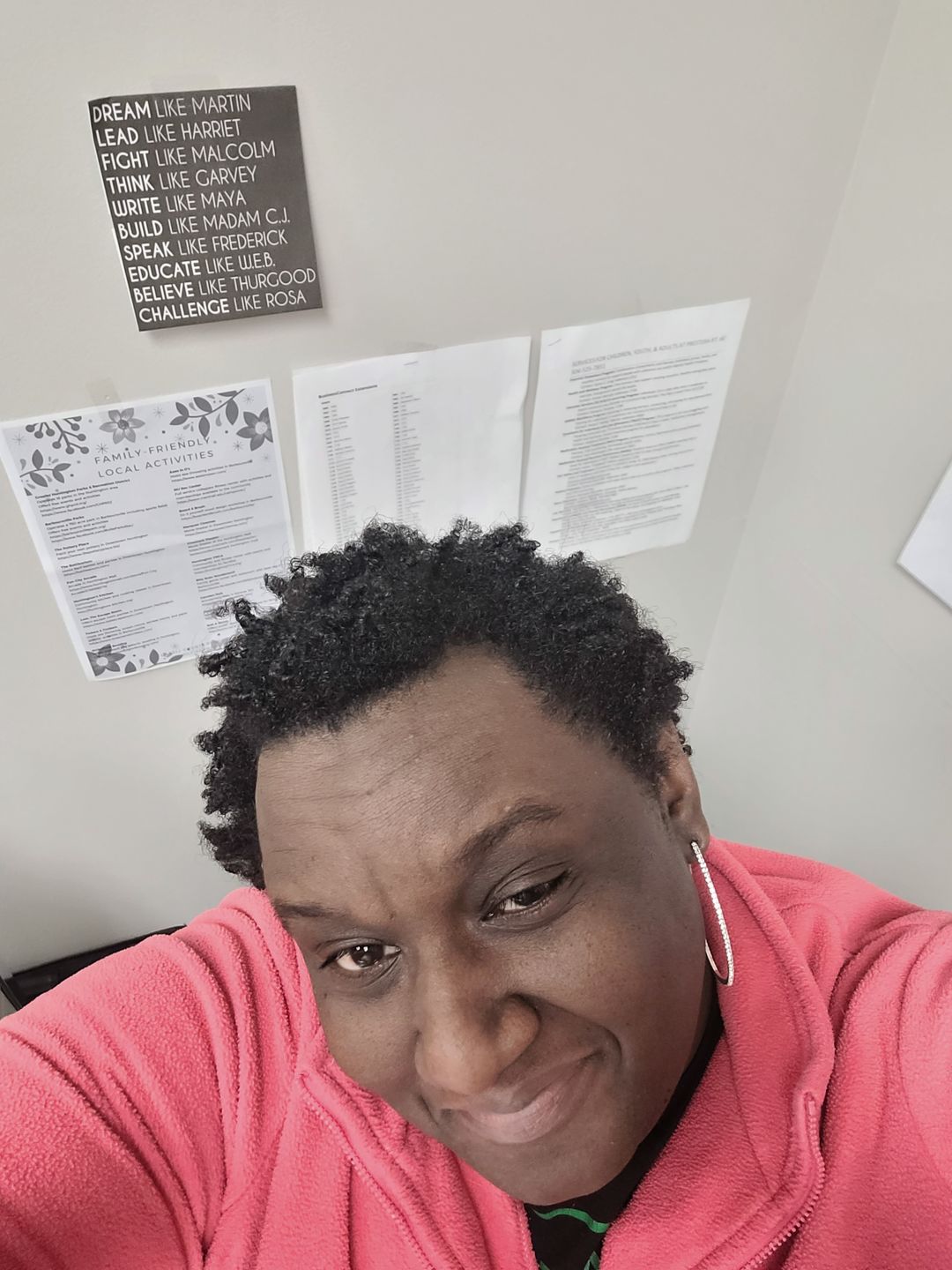 Customer photo review of Curly Hair Wash and Go System with Organic Jojoba Oil for Moisturizing Hair with Lavender Fragrance (Step 1 - 4)