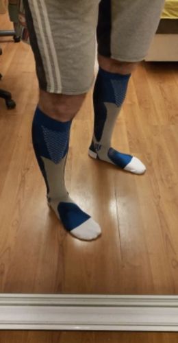 Customer photo review of MinasaMed Kompressionsstrumpf Paar-Bundle