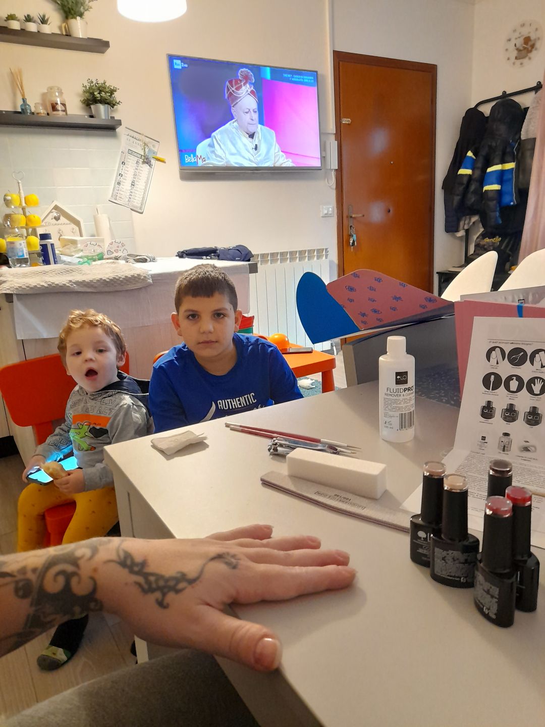 Customer photo review of Super Kit Regalo - Semipermanente LCI - Led 48w