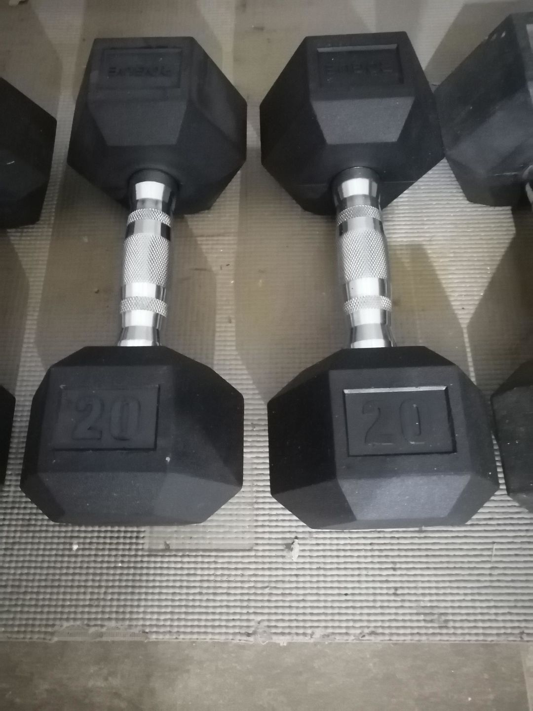 Customer photo review of Mancuernas Rogue Fitness