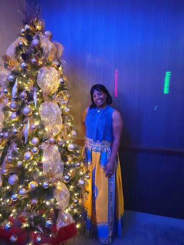 Customer photo review of Dashiki Long skirt- SGRHO