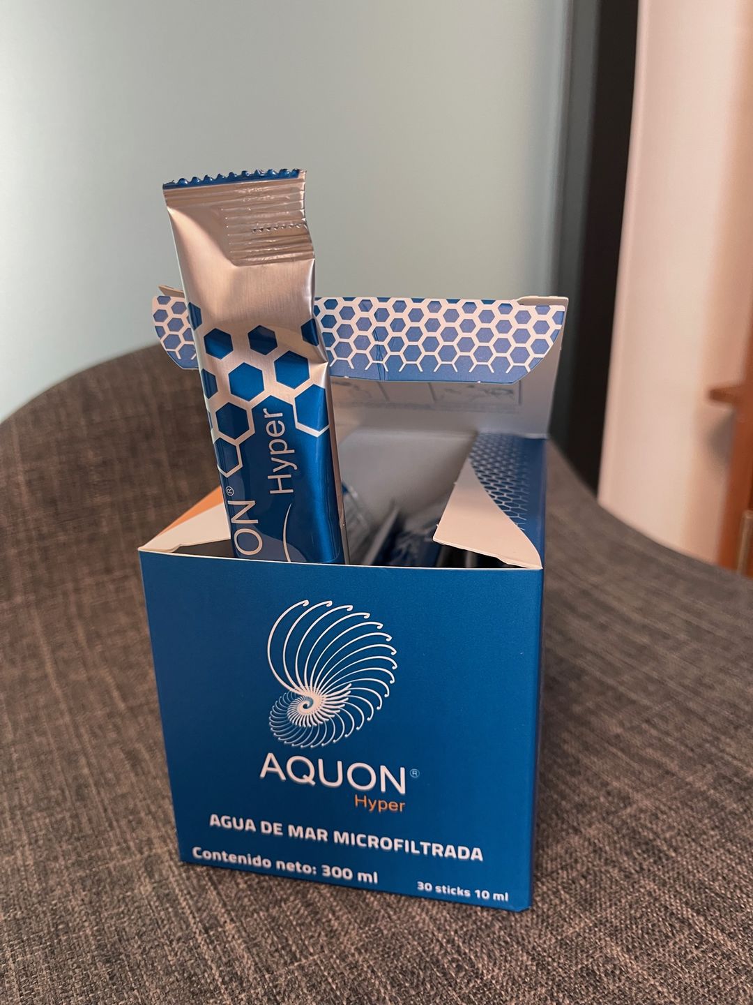 Customer photo review of Aquon Hyper Electrolitos Naturales