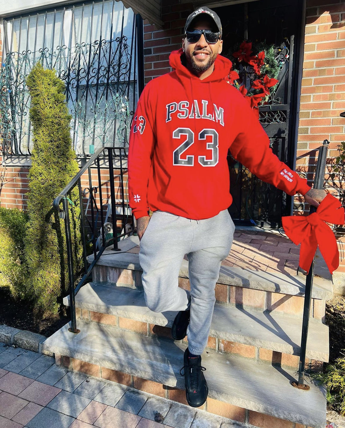 Customer photo review of PSALM 23 Hoodie