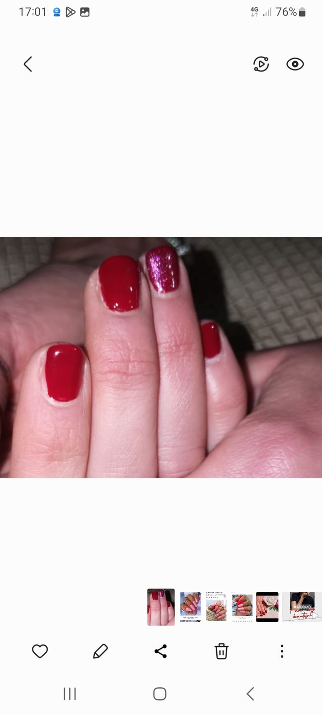 Customer photo review of CRISTAL - TOP Coat DryFix 15 ml LCI