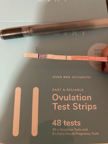 Customer photo review of Ovulation Test Strips