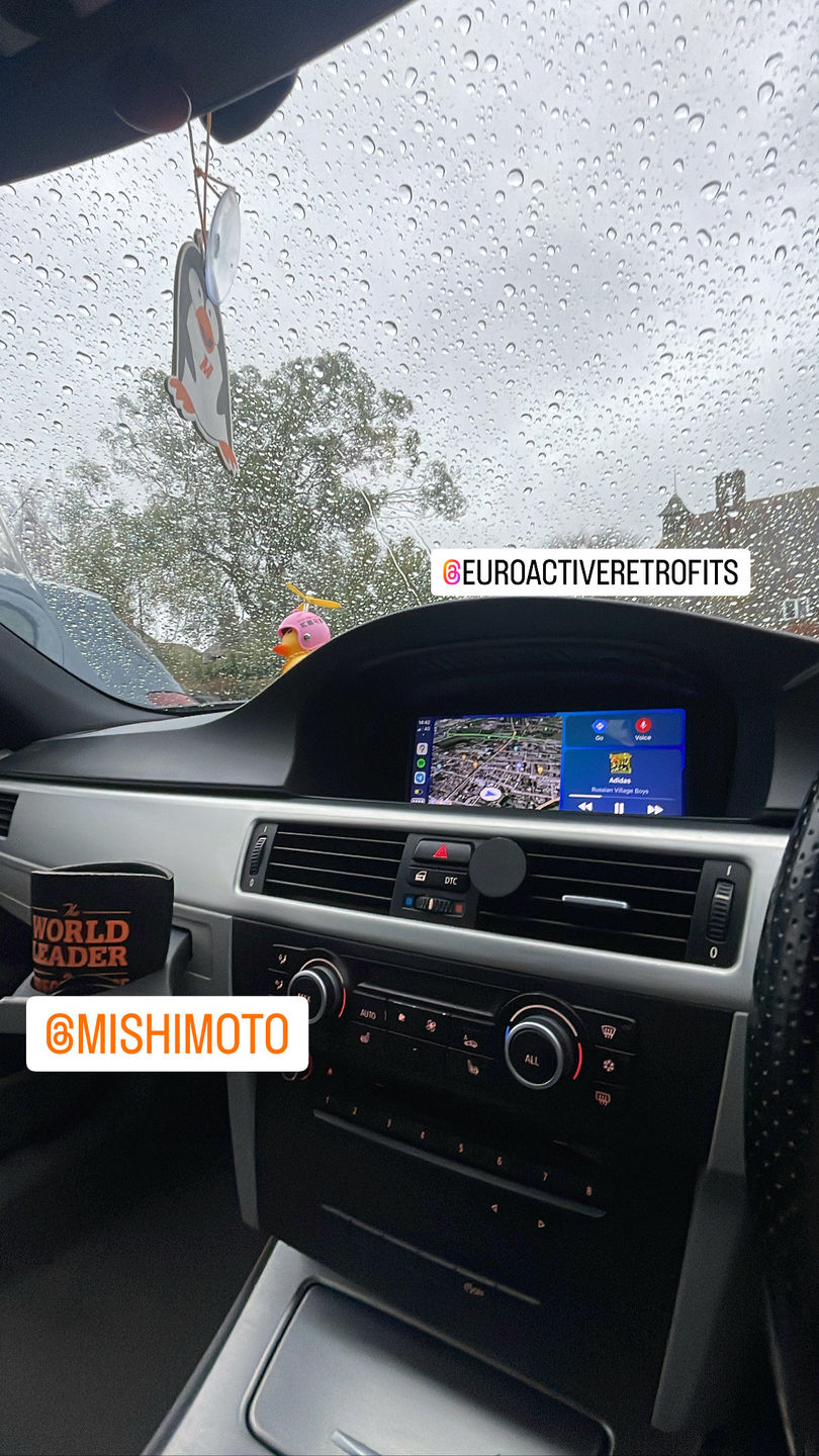 Customer photo review of BMW E-Series 2003 - 2012 8.8" Multimedia Touchscreen Display + Built-in Wireless Carplay & Android Auto