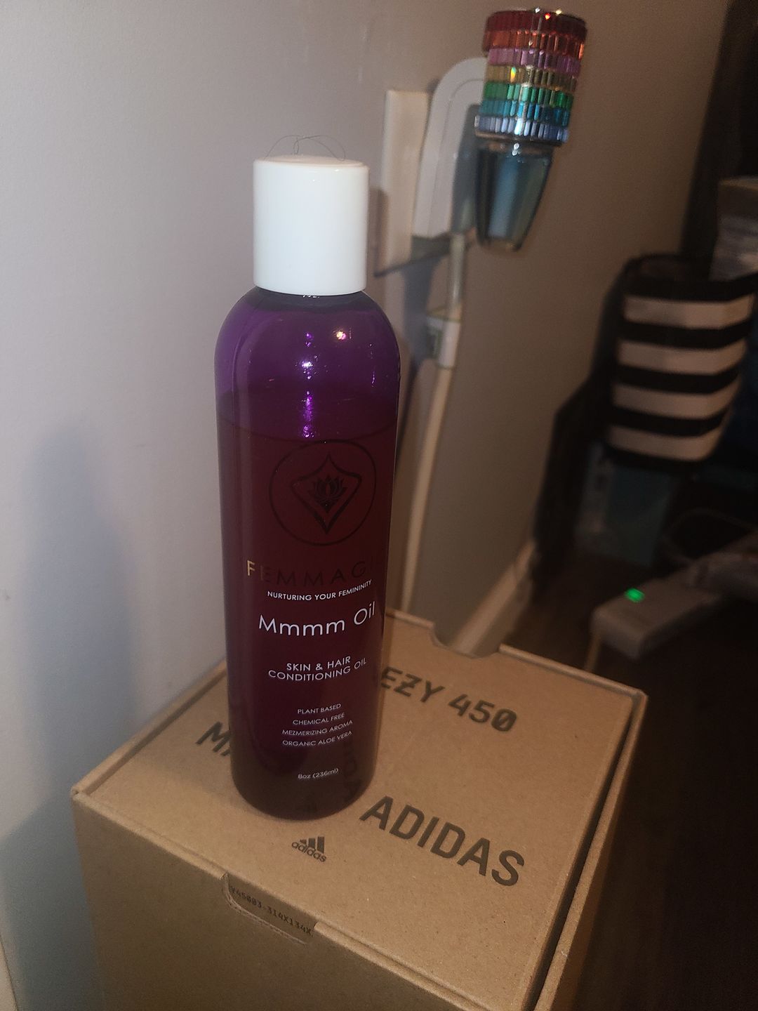 Customer photo review of Mmmm Oil (8 Oz)
