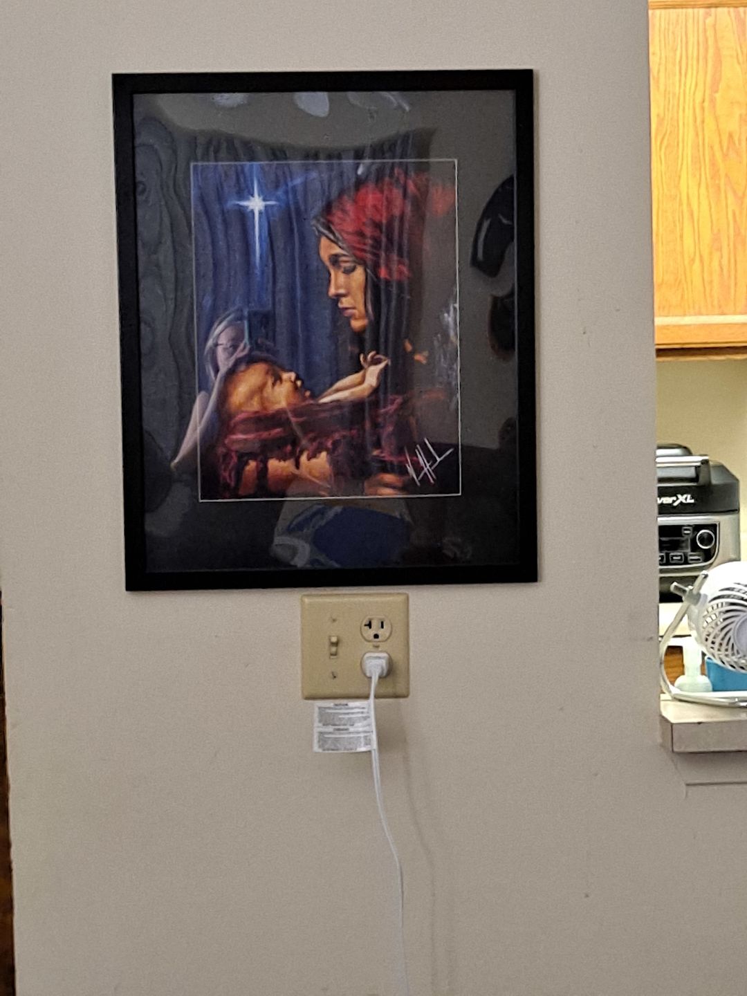 Customer photo review of A Savior is Born