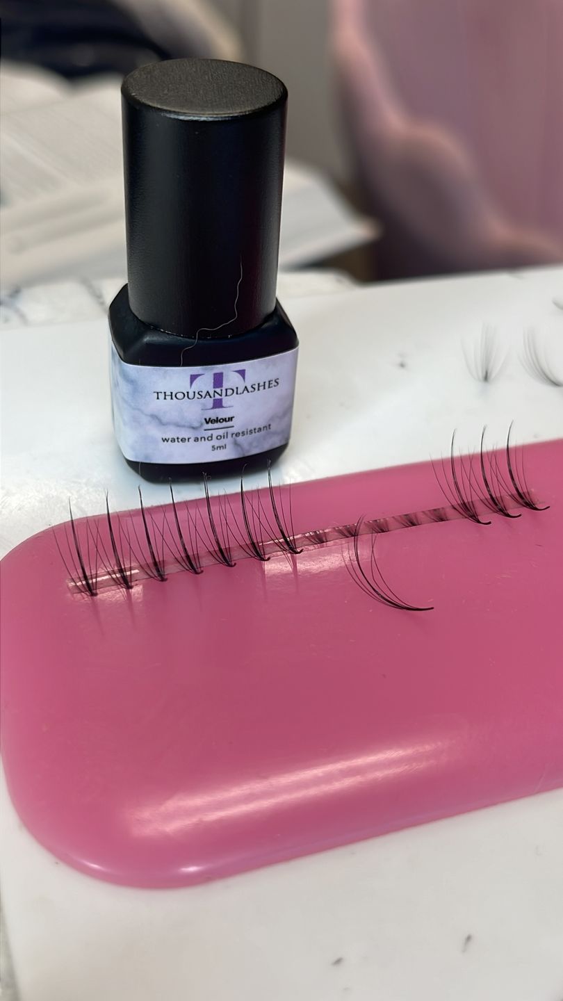 Customer photo review of VELOUR LASH ADHESIVE