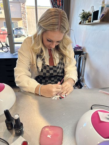 Customer photo review of Checkered Apron