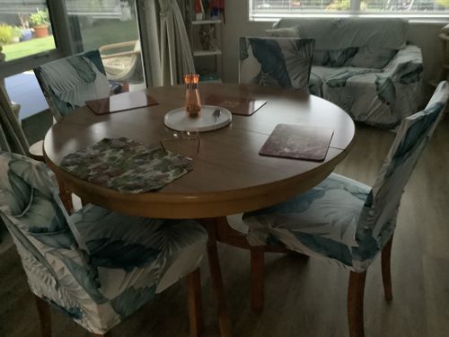 Customer photo review of Cabrexa© Dining Chair Covers