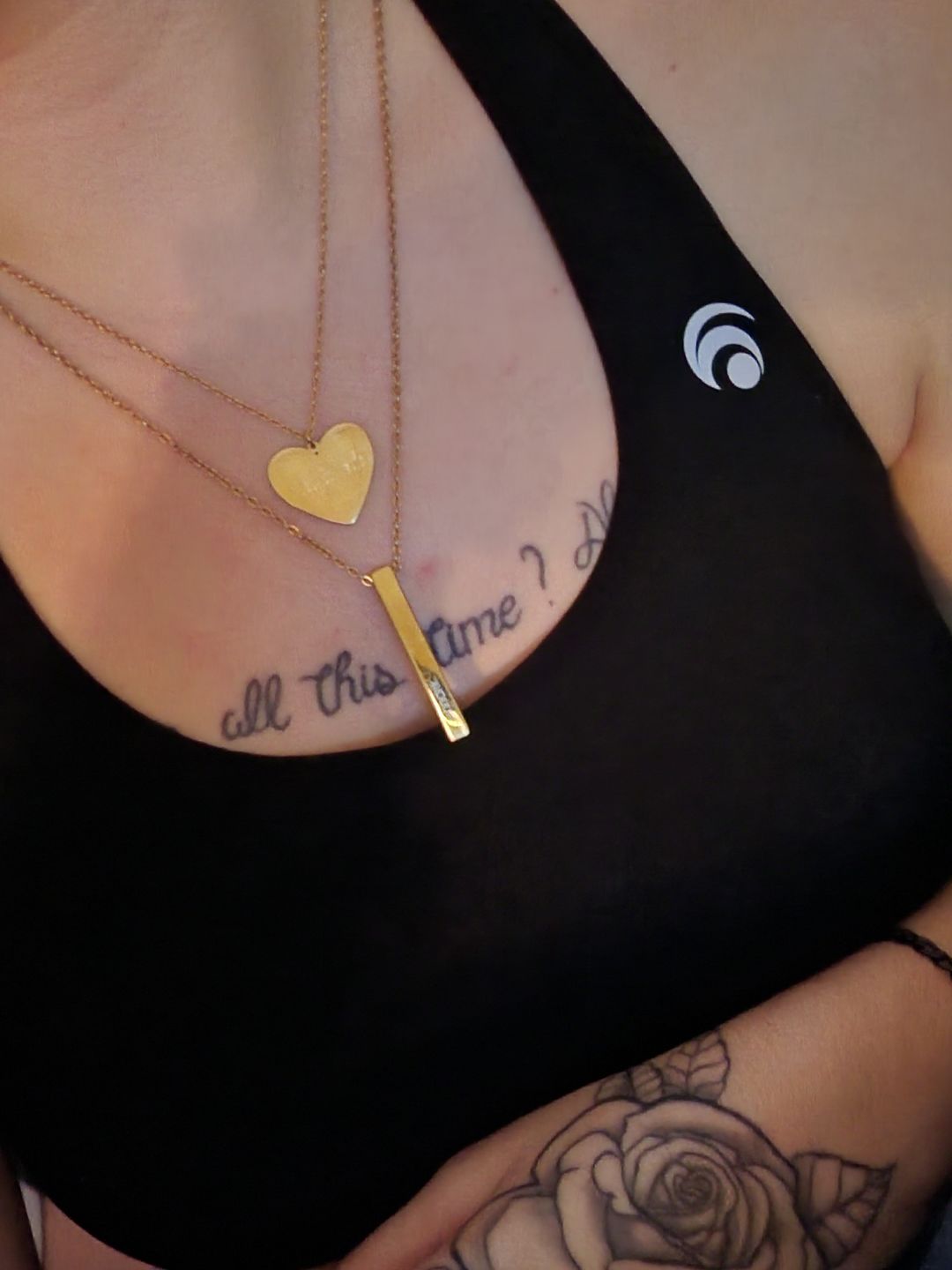 Customer photo review of Heart | Halskette + Gravur
