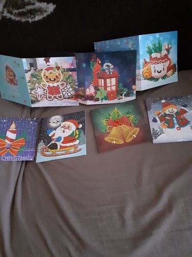 Customer photo review of Kerstkaarten | 8 stuks