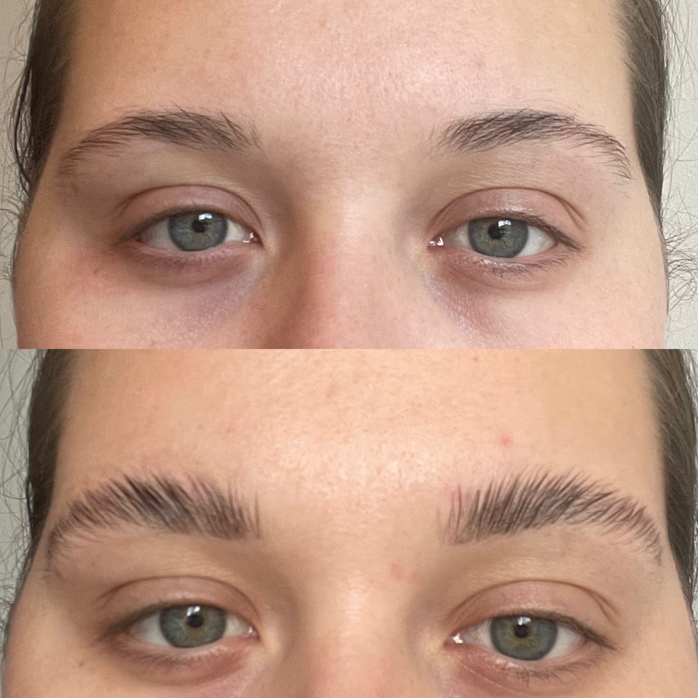Customer photo review of Brow Lamination Kit