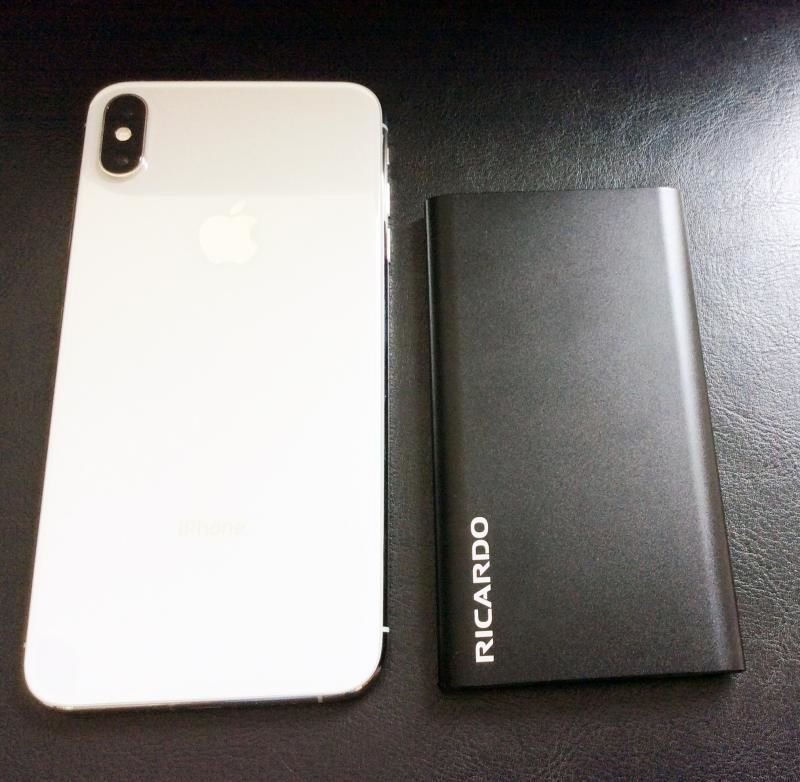 Customer photo review of Power Bank Quick-Charge Battery