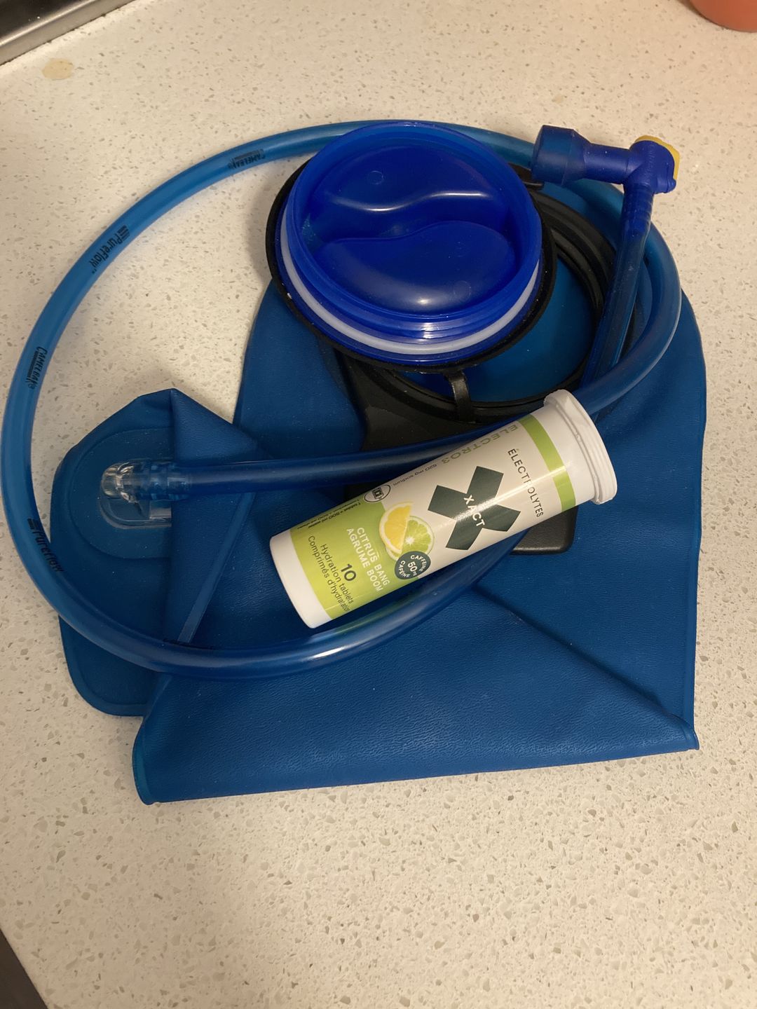 Customer photo review of XACT ELECTROLYTES -  sport hydration tabs