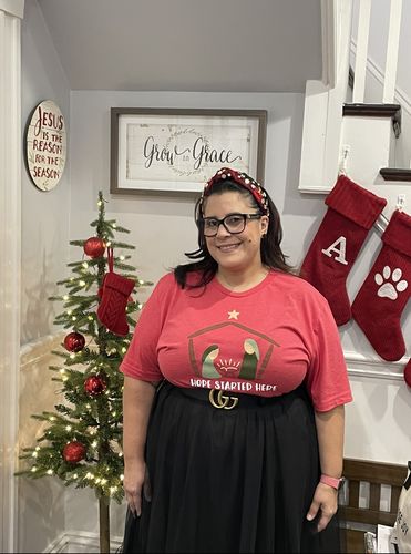 Customer photo review of HOT TODDY APRES SKI CRYSTAL KNOTTED HEADBAND