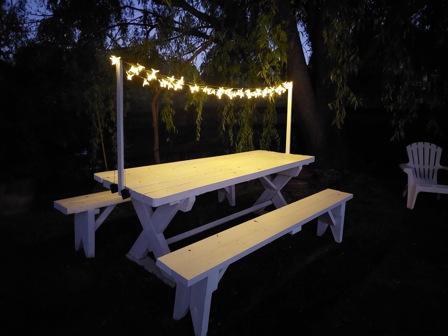 Customer photo review of Colibrís Solares - IP65 Luz Cálida/Colores Largo 5 m