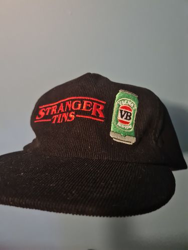 Customer photo review of Stranger Tins - Black cord hat