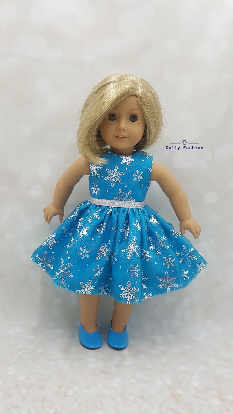 Customer photo review of Snowflakes Organza Fabric