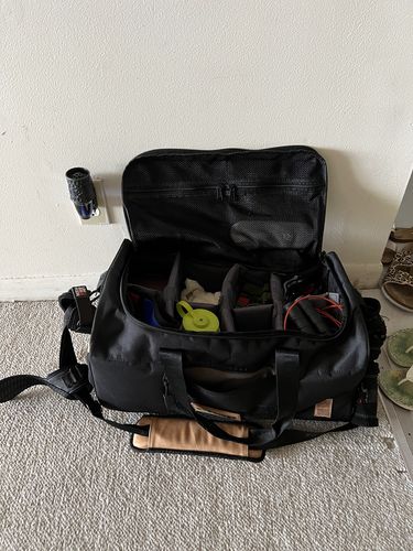 Customer photo review of Legit Duffel Bag 30 Liters + Gift