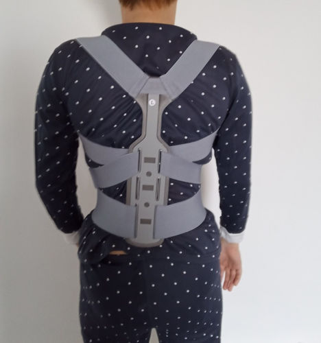 Customer photo review of ScoliosisCare™ Posture Corrector Back Brace