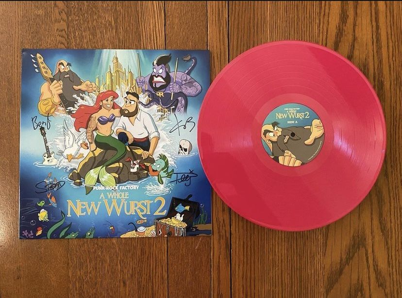 Customer photo review of A Whole New Wurst 2 Vinyl