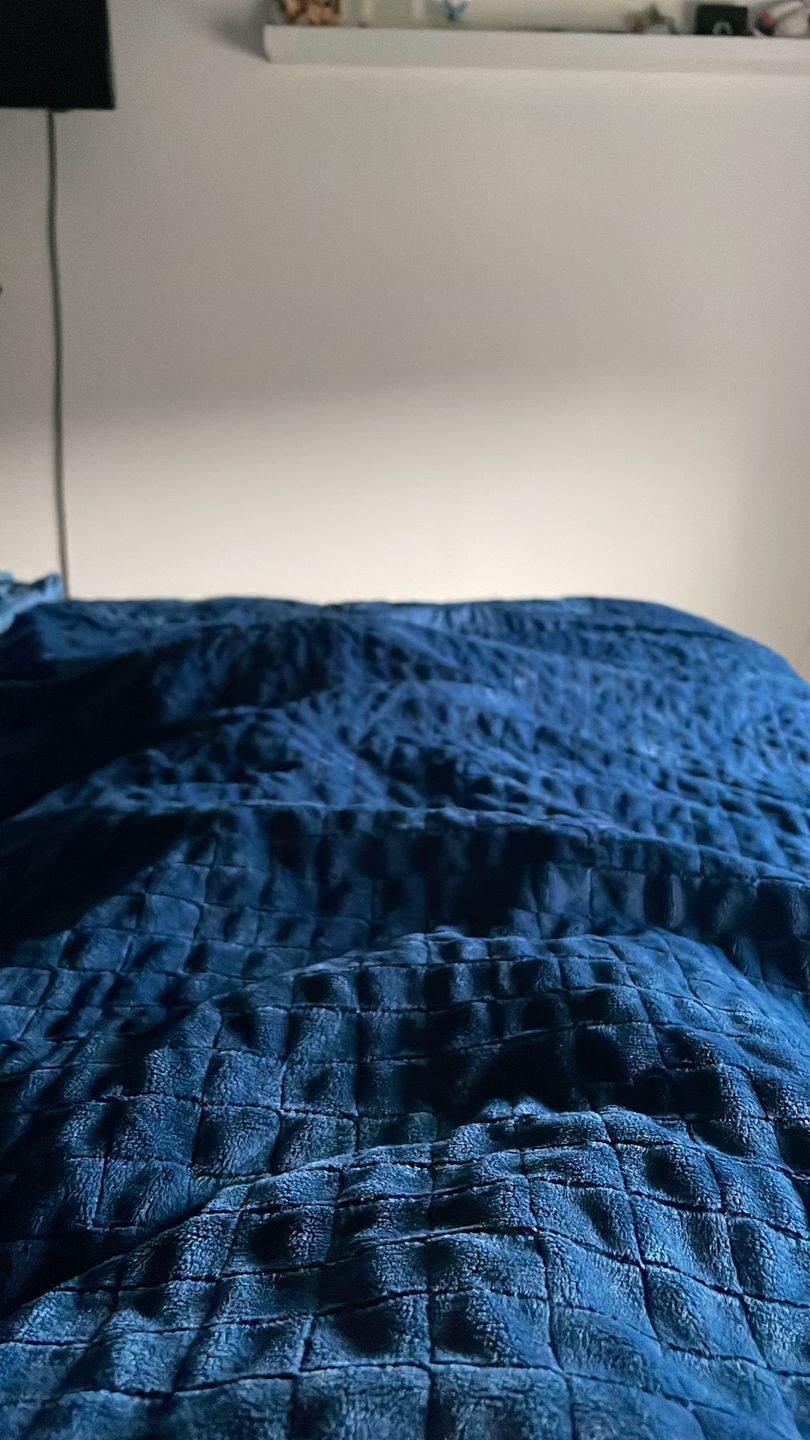 Customer photo review of Premium Balance Blanket