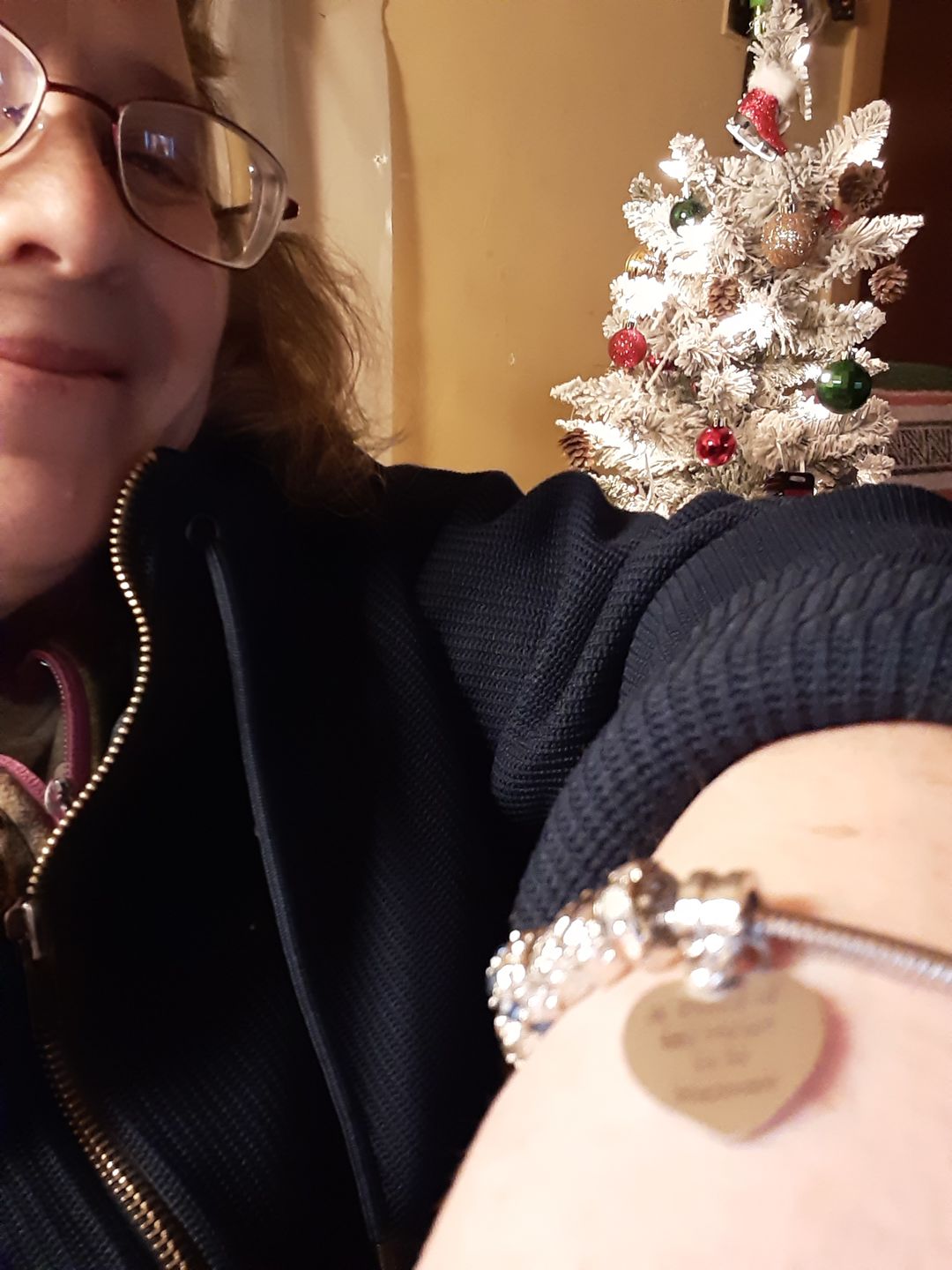 Customer photo review of Piece Of My Heart Bracelet