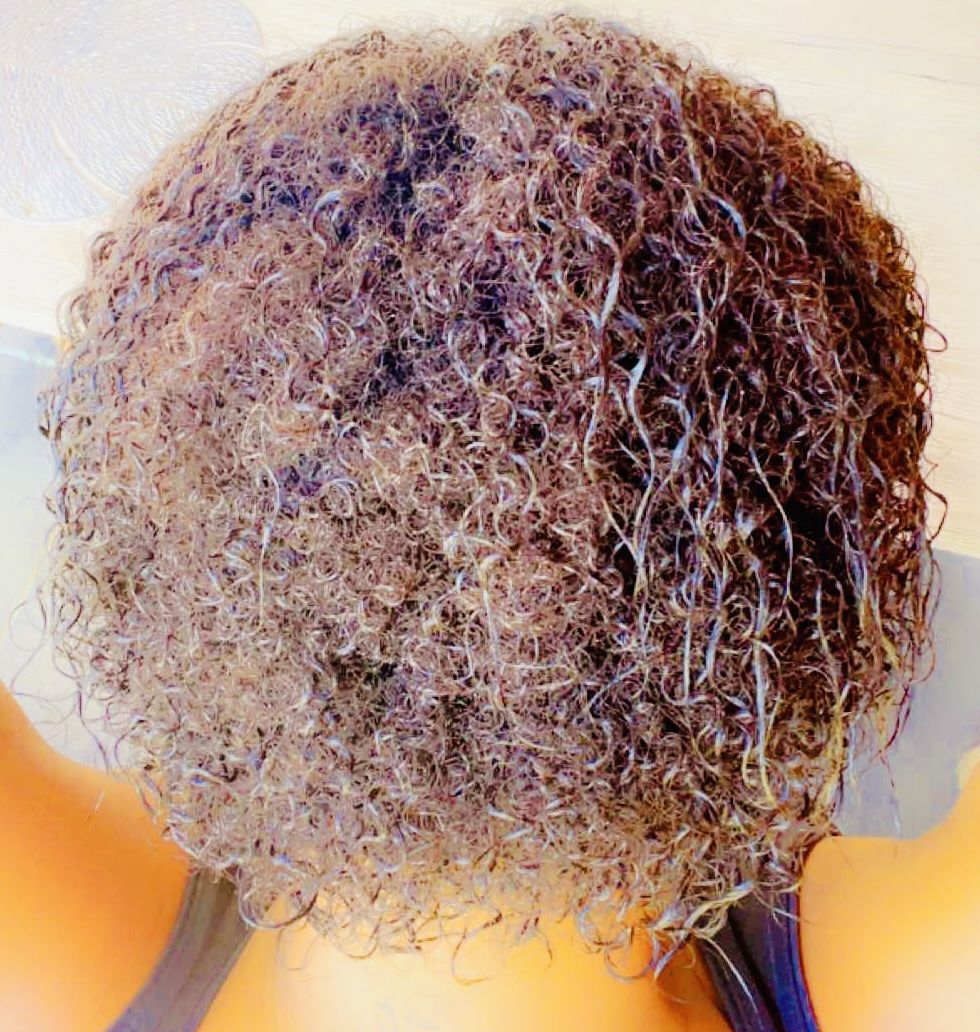 Customer photo review of Gel-Crème Sculpteur de Boucles