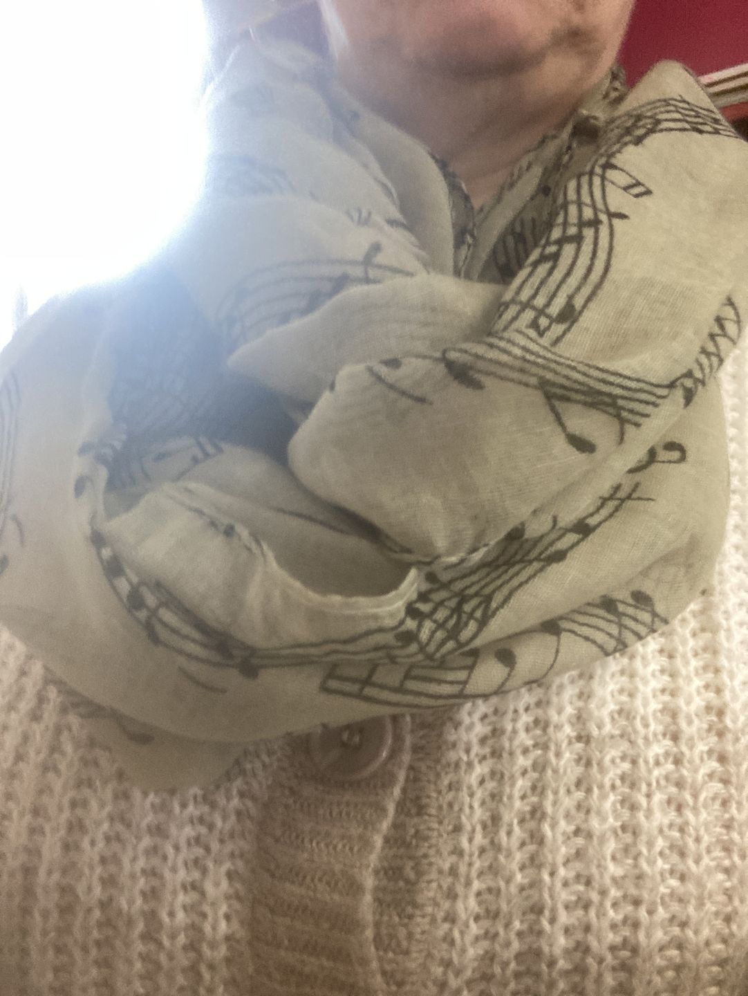 Customer photo review of Écharpe tube pour les musiciens