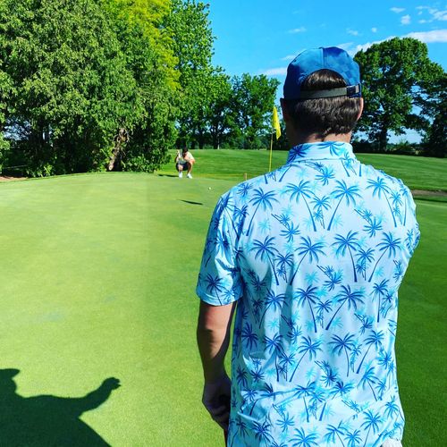 Customer photo review of 'Merica Hawaiian Shirt
