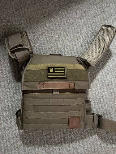 Customer photo review of NEW Heavy Duty Weight Vest + Sand Plates