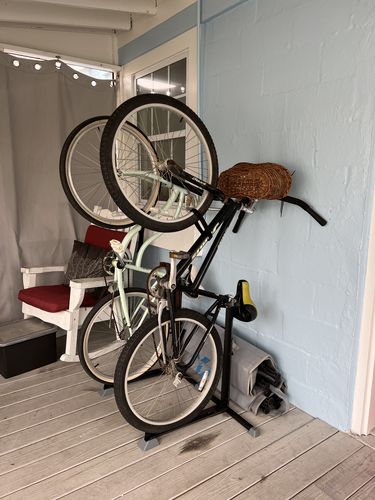 Customer photo review of 2 Bike Nook Units + 1 FREE Connector (N)