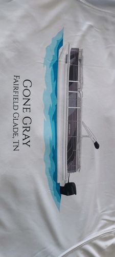 Customer photo review of Dri-Fit Custom Boat Shirts - Long Sleeve