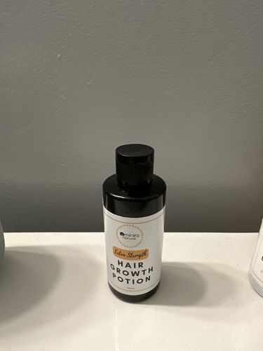 Customer photo review of Hair Strengthening Oil - Extra Strength