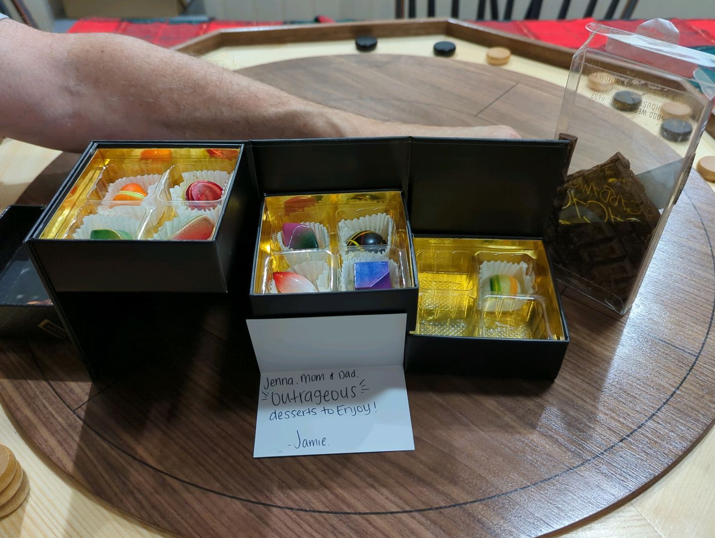 Customer photo review of Three Tier Dozen, Signature Collection